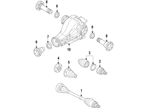 2013 Audi S6 Rear Axle Diagram