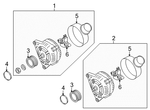 2006 Audi A6 Quattro Alternator Diagram 2