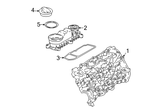 2024 Audi S6 Valve & Timing Covers Diagram