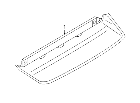 2025 Audi A4 Quattro High Mount Lamps