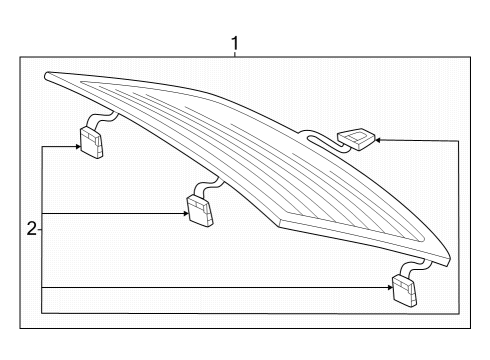 2025 Audi RS3 Back Glass