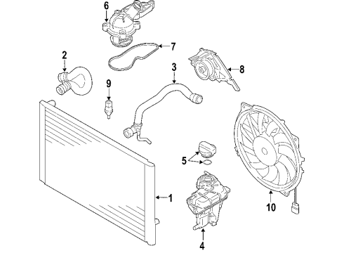 2005 Audi A6 Quattro Cooling Fan Diagram 3