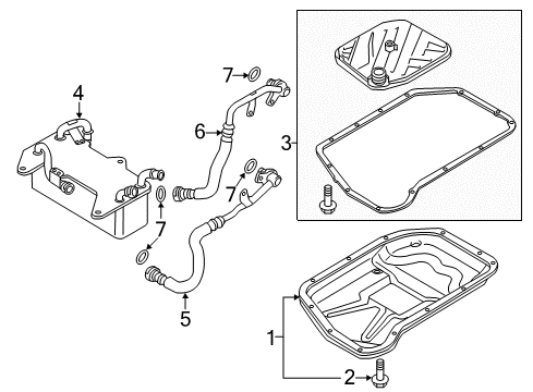 2012 Audi A8 Quattro Automatic Transmission - Maintenance Diagram 2