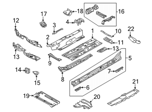 2024 Audi A3 Quattro Floor & Rails