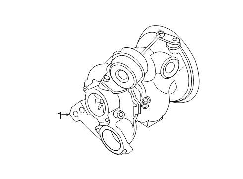 2022 Audi A8 Quattro Exhaust Manifold