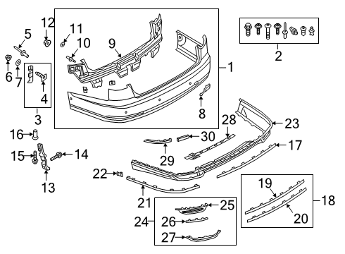 2020 Audi A8 Quattro End Plate Retainer Screw Diagram for N-105-928-01