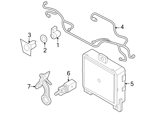 2022 Audi RS3 Controls - Instruments & Gauges Diagram
