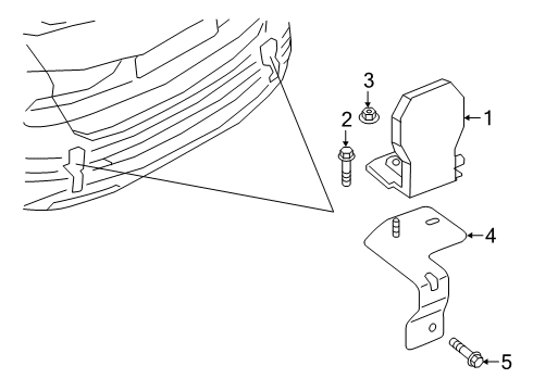 2025 Audi Q3 Antenna & Radio Diagram 2