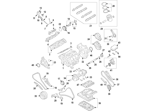 2024 Audi Q8 Balance Shafts