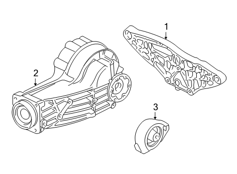 2006 Audi A4 Axle & Differential - Rear Diagram 2