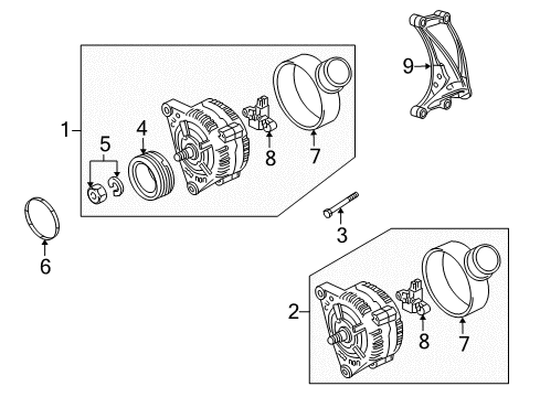 2012 Audi S5 Alternator Diagram 2
