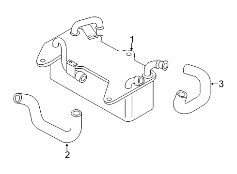 2017 Audi A8 Quattro Trans Oil Cooler Diagram