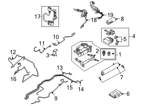 2014 Audi Q7 Control Module Diagram for 4L0-910-553-L