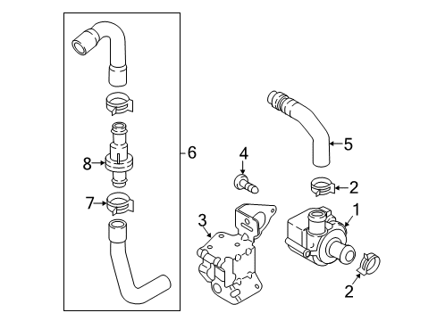 2016 Audi A6 Water Pump Diagram 2