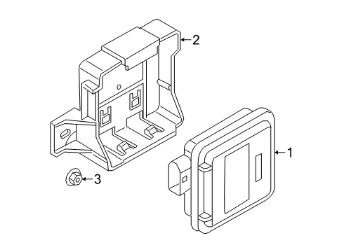 2020 Audi Q3 Electrical Components Diagram 5
