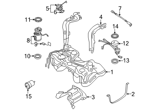 2011 Audi A3 Quattro Fuel Supply Diagram
