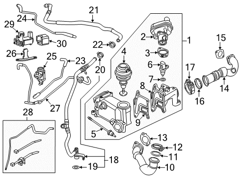 2015 Audi Q7 EGR System Diagram