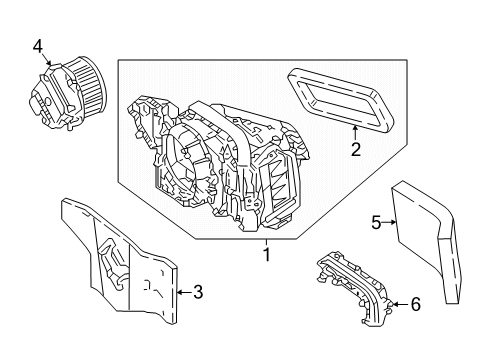 2024 Audi Q5 Blower Motor & Fan