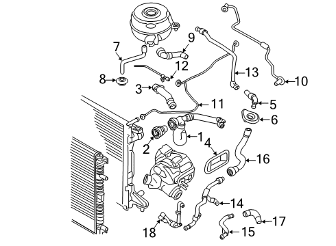 2024 Audi S6 Hoses, Lines & Pipes Diagram 4