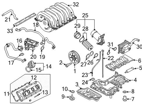 2008 Audi RS4 Intake Manifold Diagram