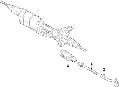 2021 Audi SQ7 Steering Gear & Linkage - Steering Diagram 2