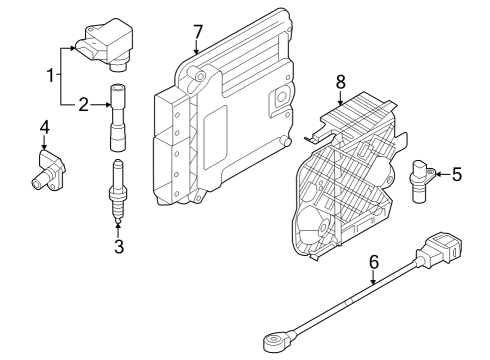 2024 Audi RS3 Powertrain Control Diagram