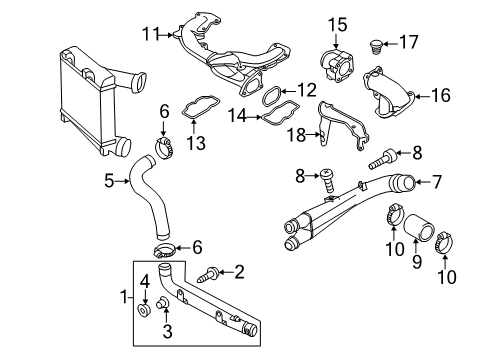 2012 Audi Q7 Intercooler Diagram