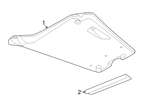 2025 Audi A6 allroad Exterior Trim - Rear Body