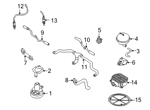 2001 Audi A4 EGR System Diagram