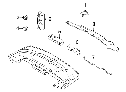 2014 Audi A5 Quattro Antenna & Radio Diagram 2