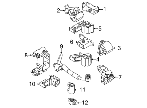 2025 Audi SQ6 e-tron A/C Compressor Diagram 2