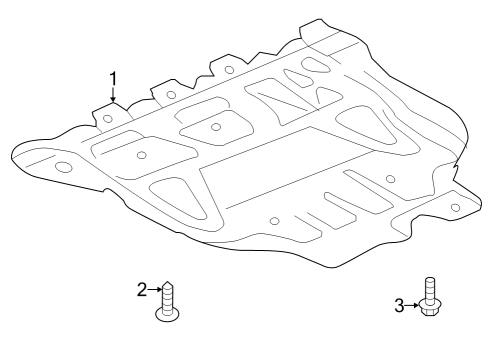 2025 Audi RS3 Splash Shields