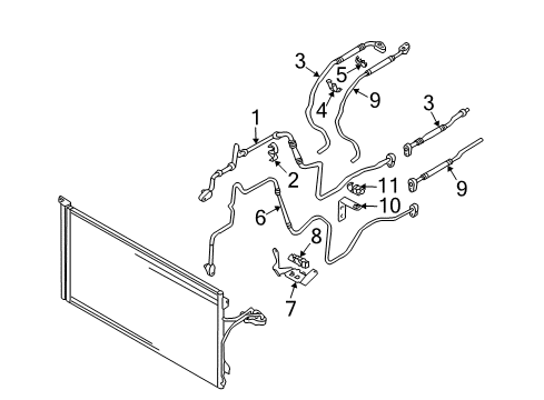 2008 Audi Q7 Air Conditioner Diagram 6