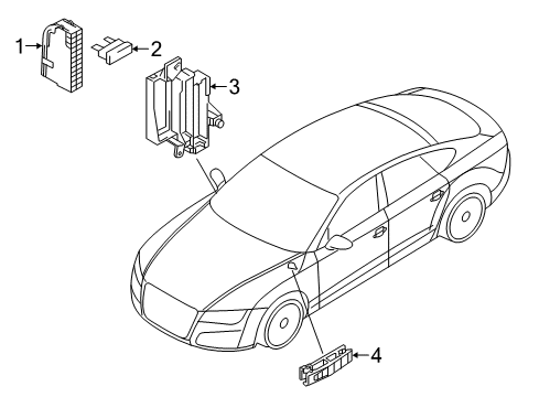 2017 Audi A7 Quattro Fuse & Relay Diagram 4