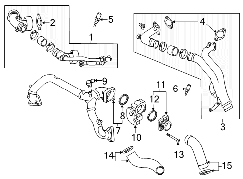 2024 Audi S6 Throttle Body Diagram