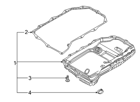 2024 Audi RS7 Sportback Transmission Components