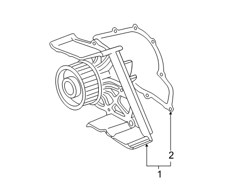 2005 Audi A4 Water Pump Diagram 4