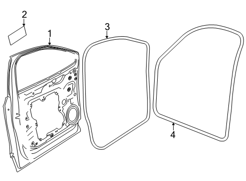 2025 Audi SQ6 e-tron Door & Components