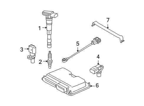 2007 Audi S6 Ignition System Diagram