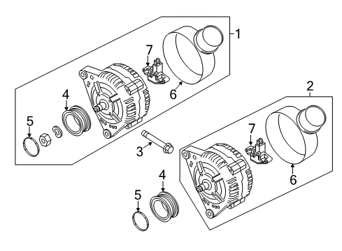 2015 Audi A6 Quattro Alternator Diagram 4