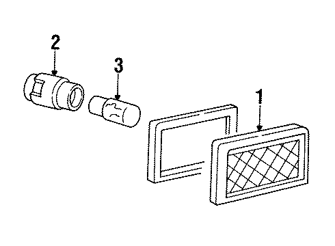 1991 Audi V8 Quattro Signal Lamps Diagram