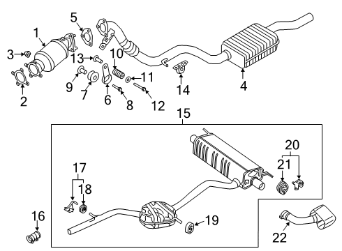 2021 Audi Q7 Exhaust Components