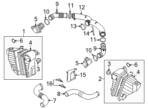 2008 Audi Q7 Filters Diagram 2
