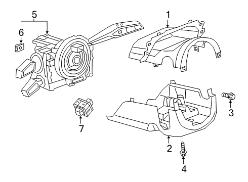2023 Audi e-tron S Switch Diagram for 4N0-907-129-NP