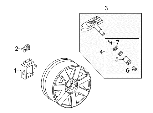 2011 Audi TT Quattro Tire Pressure Monitoring