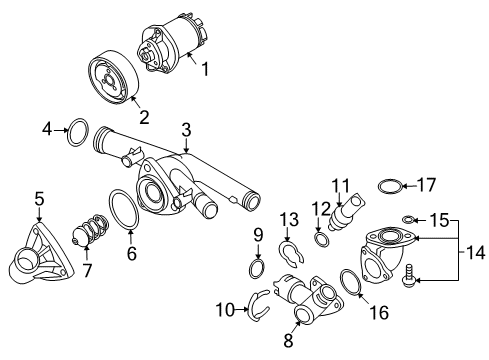 2010 Audi Q7 Water Pump Diagram 5