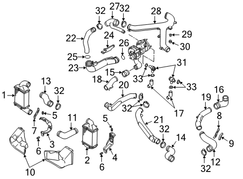 1999 Audi A4 Intercooler Diagram