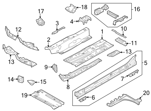 2025 Audi RS3 Floor & Rails