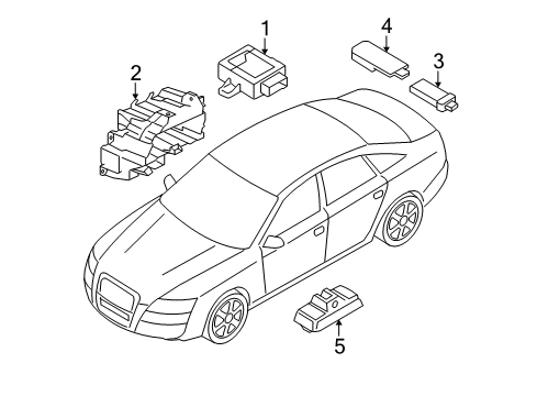 2010 Audi A6 Quattro Tire Pressure Monitoring