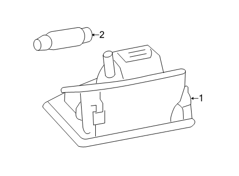 2007 Audi A3 Quattro Bulbs Diagram 7